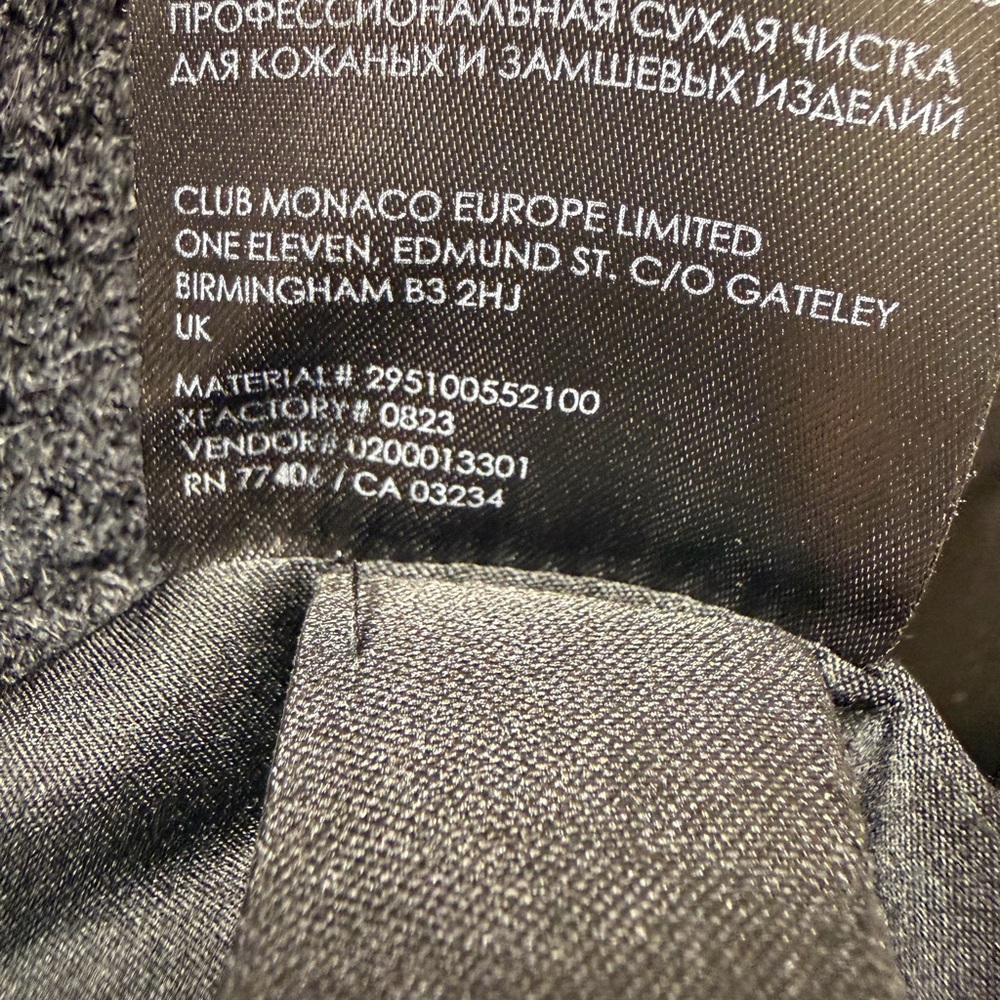 Club Monaco Holli Cropped Jacket, L - Picture 13 of 16